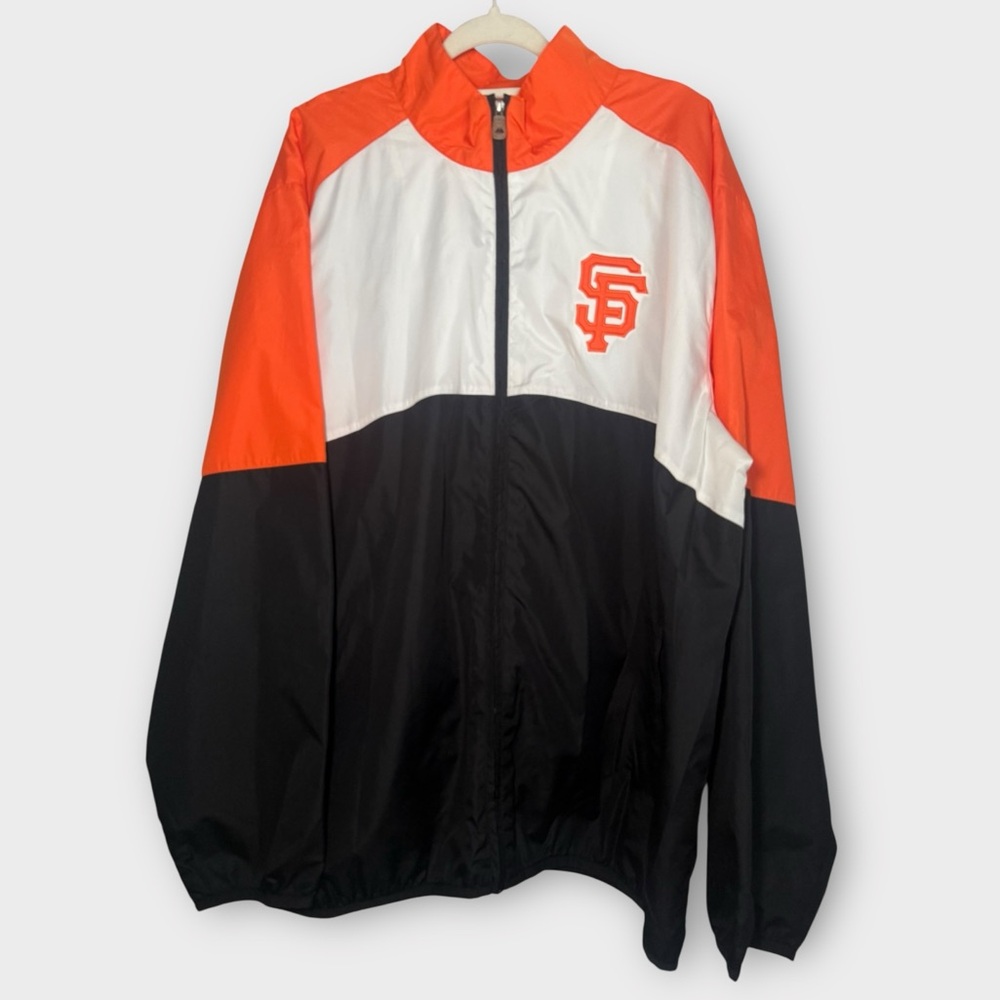 EUC 2011 San Francisco Giants Colorblock Windbreaker Jacket